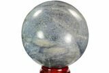 Polished Lazurite Sphere - Madagascar #103765-1